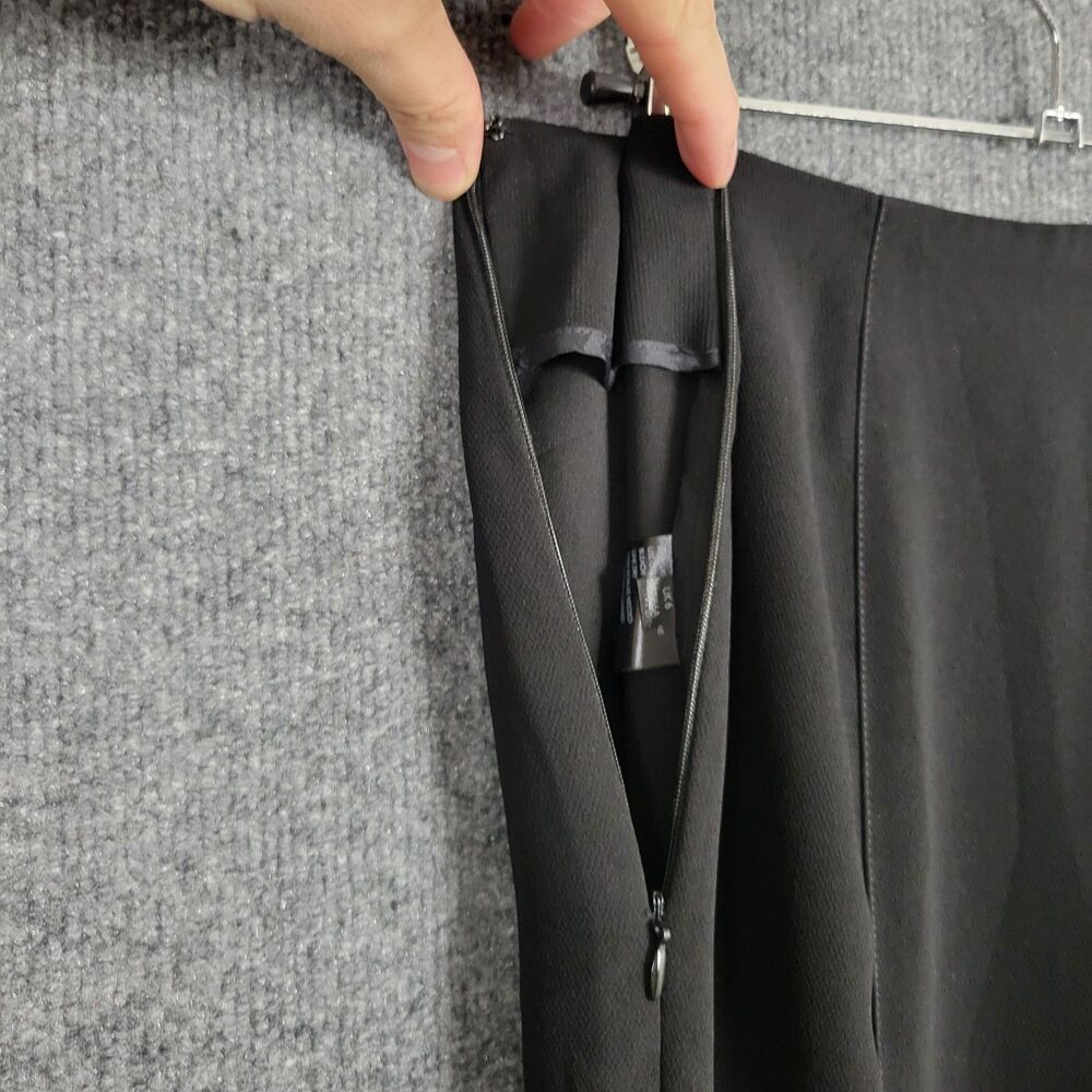 BY ANTHROPOLOGIE OB1096198 Black Zinnia High Rise Tulip Hem Pants Boho SIZE 2 - Picture 5 of 14